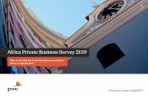 Africa private business survey 2019 - PwC · Source: PwC Africa Private Business Survey 2019, all respondents. n=181 Exhibit 3: Relevance of Essential Eight technologies Internet