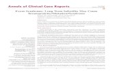 Annals of Clinical Case Reports Case Reportas full term LSCS due to polyhydramnios and foetal distress. He had c/o difficulty in breathing, He had c/o difficulty in breathing, sluggishness