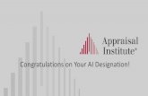 Congratulations on Your AI Designation!...Common Errors and Issues Common Errors and Issues in Review cover topics that include: Compliance with Standards, Problem Identification and