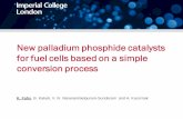 New palladium phosphide catalysts for fuel cells based on ... · Metal phosphides have interesting electronic and structural properties for applications in many fields, including