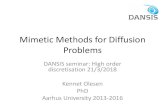 Mimetic Methods for Diffusion Problems - Amazon S3s3-eu-west-1.amazonaws.com/foreninglet-wordpress-offload...Mimetic Methods for Diffusion Problems DANSIS seminar: High order discretisation