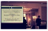 medicine.med.ubc.ca€¦ · Web viewThe University of British Columbia Department of Medicine 31st Annual Resident Research Day Wednesday, May 2 0, 201 5 Sutton Place Hotel 845 Burrard