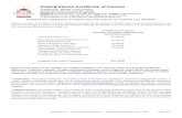 Undergraduate Certificate of Finance Valdosta State University · Revised May 2019 --- Center for International Programs --- Undergraduate Certificate of Finance FORM -- Undergraduate