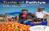 Taste of Fethiye - Amazon S3 · Case Study  44 (0) 117 9273049 adminthetravelfoundation.org.uk Taste of Fethiye Integrating local farmers into the tourism supply chain