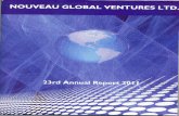 NOUVEAU GLOBAL VENTURES LTD 1-28€¦ · allowing paperless compliances by the Companies and has issued Circular No. 17/2011 dated 21.04.2011 and Circular No. 18/2011 dated 29.04.2011