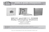 KOALA KARE PRODUCTS - Koala Baby Changing Stations have been tested to hold a substantial static load.