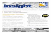 Insight issue 49Issue 49 September 2014 Insight aims to provide useful information, links and tips in the areas of Risk Management, Occupational Health and Safety, Business Continuity