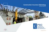 Construction Insurance Workshop - PSC · 2020-03-25 · Construction Insurance Workshop Bucharest, May 2017 Construction. GrECo JLT Key Facts Leading insurance brokers and consultants