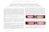 Digital Tools in the Interdisciplinary Orthodontic Treatment of Adult Patients · 2010-12-07 · referred to orthodontists not only to correct their primary Abstract—Orthodontic