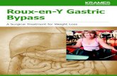 Roux-en-Y Gastric Bypass (PDF) - Veterans Affairs€¦ · Roux-en-Y gastric bypass, like all bariatric surgeries, is designed to cause a large amount of weight loss. Weight loss can