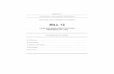 BILL 12 - Legislative Assembly of Alberta · Bill 12 BILL 12 2020 LIABILITIES MANAGEMENT STATUTES AMENDMENT ACT, 2020 (Assented to , 2020) HER MAJESTY, by and with the advice and