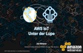 Jan Metzner - Amazon Web Servicesaws-de-media.s3.amazonaws.com/images/Webinar/IoT...AWS IoT DEVICE SDK Set of client libraries to connect, authenticate and exchange messages MESSAGE