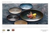 RENE OZORIO wabi sabi - Steelite International...2018/06/05  · Encompassed within the Wabi Sabi collection is a selection of gloss glaze finished items. Available in a range of colors