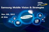 Samsung Mobile Vision & Strategies › is › content › samsung › p5 › sec › ir › ...Samsung Mobile Vision & Strategies JK Shin Nov. 6th, 2013 Disclaimer The materials in