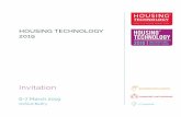 HOUSING TECHNOLOGY 2019...Housing Technology 2019 combines two days of informal networking with 300+ senior housing professionals, thought-provoking presentations from housing providers
