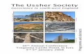 The Ussher Societythe Ussher Society – the first occasion that we have met in St Ives. As ever, there is a diverse range of presentations across the geosciences, including a substantial