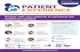 Partner with your patients to transform the healthcare system! › wp-content › uploads › 2… · Shifting the Balance of Power to Your Patients to Transform the Healthcare System