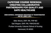 CAPSTONE COURSE REDESIGN: CREATING COLLABORATIVE ...Capstone paper (final with SafeAssign) COURSE ACTIVITIES: • Literature review and appraisal • Developing plan for implementation