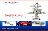 EpiCentre...EpiCentre design ensures true UHV performance, increases reliability and reduces down-time. MD16A / MD40H MagiDrive Stack SiCg heater element sSiC heater element 4 +44