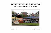 September 2017 Newsletter - Mendlesham › assets › Newsletters › ... · 2018-05-18 · BATTS BEST BEEF Now available, straight from freezer. Weighed and priced in small lots