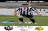 The Broch -Aberdeenshire Cup Winners 2014 15 › files.pitchero... · The Broch -Aberdeenshire Cup Winners 2014 15 Fraserburgh v Nairn County Press & Journal ... kick that Cristiano