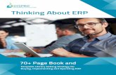 Thinking About ERP - SYSPRO Africa › dl › EB › SYSPRO-Thinking-About-ERP...Thinking about ERP The Executive’s guide to setting strategy for selecting, implementing and operating