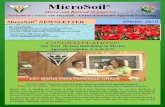 MicroSoil NEWSLETTER SPRING 2016microsoil.com/.../05/Biomassters-Global-NEWSLETTER... · Shortly after we founded our company in 1996, Pablo & Irma Martinez became our very first