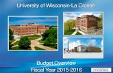 Budget Overview - Home | UW-La Crosse · 2017-01-25 · GQA Program Summary Fiscal Year 2016-2017 Description Amount GQA Differential Tuition Per Full-Time Student 1,146 GQA Tuition