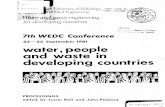 23-25 September 1987 water, people and waste in developing … · 2014-03-09 · ivil Engineering tie engineering for developing countries LIBRARY •!!item-»tiofiai Reference Centre!'jr