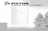 Summer 2017 Activities - Pixton Comics Blog · Pixton Summer Activities. CategoryTimeReuirements Ages . 5. Comic Book Movie. Be a film director! Create a story using Pixton Comics,
