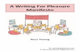 A Writing For Pleasure Manifesto€¦ · consideration when teaching young writers. If we examine what professional writers have said on the subject (Cremin & Oliver 2017), alongside