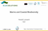 Marine and Coastal Biodiversity...coastal biodiversity projects of the four implementing partners Coordinated by GIZ and implemented in direct partnership with Norwegian foundation