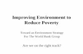 Improving Environment to Reduce Poverty › sites › default › files › council... · Indoor Air Pollution Energy (cleaner fuels, improved stoves) Rural development Mortality