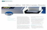 Spectramax 190 microplate reader › upload › 2016 › 08 › 20160818103410skf… · Wavelength range:mean concentration 190–850 nm Wavelength selection: Monochromator, tunable