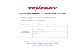 Specification Approval Sheet - Tenergy · Specification Approval Sheet Name: Lithium-Ion Rechargeable Battery Model: 30001 SPEC: 14500, 3.7V, 800mAh Approved By Checkup Make Customer