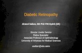Diabetic Retinopathy - Family and Preventive Medicine...Diabetic Retinopathy Ahmed Sallam, MD PhD FRCOphth (UK) Director Uveitis Service Retina Specialist Associate Professor of Ophthalmology