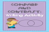 COMPARE AND CONTRAST - Teaching Made Practical€¦ · Table of Contents Pages 3 – 13 Student Pages – Includes a brainstorming page, differentiated rough drafts, an editing page,