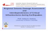 Regional Seismic Damage Assessment and Interdependencies ... › wp-content › uploads › PDFS › 7_-_Ventura_Toro… · When interdependencies are taken into account, they can