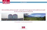Institutional and Organisational Development2.3 Institutional and organisational development For the purposes of this document, institutional development relates to the enhance-ment