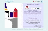 Álbum de fotografías - Telescopi Ecuadortelescopi.espol.edu.ec/wp-content/uploads/2016/10/Talca... · 2016-10-27 · La Vinculación con el Medio de las Instituciones de Educación