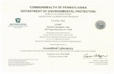 and Forms/Erie... · Attached to Certificate of Accreditation 015-004 expiration date Jmuary 31, 2018. This listing of accredited analytes should be used only when associated with