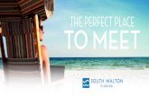 THE PERFECT PLACE TO MEET - Visit South Walton · EMBASSY SUITES DESTIN-MIRAMAR BEACH AMENITIES AND SERVICES: • $6.2 million dollar renovation completed in 2016 • 155 two-room