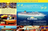 “A seamless blend of European style & modern-day innovation.” · COSTACONCORDIA ThestylishcapitalsofEuropecometolife aboardthismarvelofashipwithpublicspaces inspiredbythecontinent’smostfamouscities