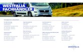 Haendlerliste D+EU 15.08 - Westfalia Mobil...Vertragspartner in Deutschland AL-CAR Technology Am Rackherschlag 1-7 23909 Ratzeburg Ansprechpartner: Herr Bastian Schuldt Tel.: +49 (0)