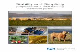 Stability and Simplicity - Scottish Government · proposals to streamline and synergise some of the Pillar II schemes ... security, simplicity and stability. Your views, knowledge