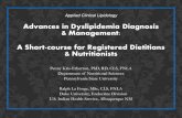 Advances in Dyslipidemia Diagnosis & Management: A Short ...dbcms.s3.amazonaws.com/media/files/4449baf0-0a07...or non-HDL cholesterol >220 mg/dL. • All children aged 9 – 11 years