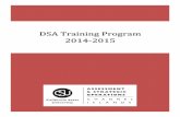 DSA Training Program 2014-2015 - NASPA › images › uploads › events › CI_DSA_Professi… · The 2014-2015 DSA Training Program The purpose of the Division of Student Affairs