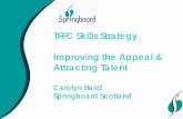 TFFC Skills Strategy Improving the Appeal & Attracting Talent€¦ · TFFC Skills Strategy Improving the Appeal & Attracting Talent Carolyn Baird Springboard Scotland. ... Improving