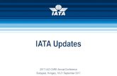 IATA Updates - ULD CARE · WCS IST industry requests cargo handling standards IGOM IGOM Ch. 3 created and promoted DEVELOPMENT WCS LAX industry indicates scope of IGOM insufficient