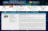 Speakers Compilation MIDEC 2019 DAY 1 -12 July 2019 · dental school representative on the Board of Governor and in 2019 as a member of the Board of Counselor. He maintains a private